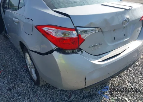 2016 Toyota Corolla Le из США, поврежденный, VIN 2T1BURHEXGC619464